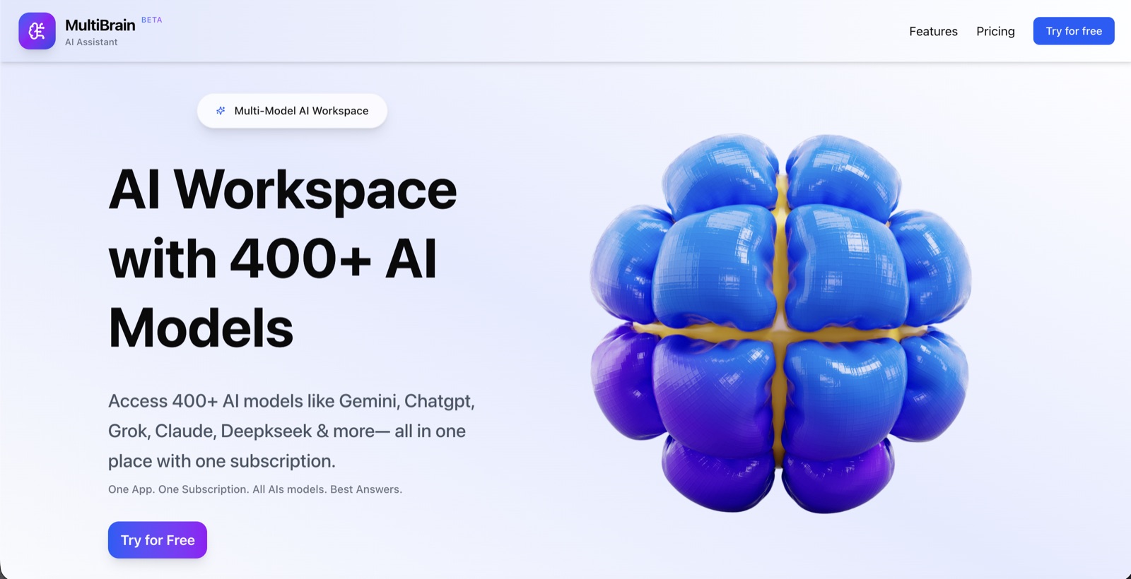 Multibrain screenshot